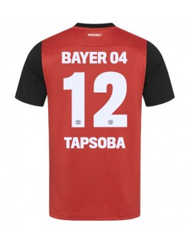 Bayer Leverkusen Edmond Tapsoba #12 Domaci Dres 2024-25 Kratak Rukavima